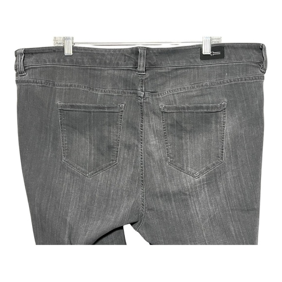 Liverpool The Ankle Skinny Pants Smoke Gray Stretch HighRise Plus-Size Curvy-Fit - Picture 8 of 12